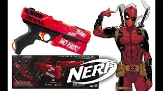 Unboxing Hasbro Gamestop Exclusive Nerf Deadpool Kronos Blasters