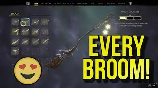 Get Every Broom in Hogwarts Legacy!