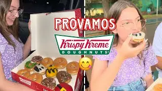 PROVAMOS O DONUTS DO KRISPY KREM + MEU NATAL - M4duh
