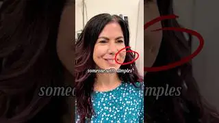 The secret of women&rsquo;s fake dimples #dimple #secret
