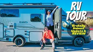 FULL RV TOUR of our NEW 2022 WINNEBAGO EKKO Camper Van - Brutally Honest UPDATE Review