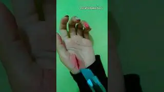 fake cut on hand using pens | #shorts #realisticart #shortsfeed #art #fyp #youtubeshorts #diy #viral