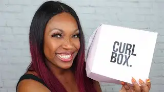 My FIRST Curl Box Subscription Review! |Worth The Wait for My Natural Hair?!!🤨🤔 | Mielle Products
