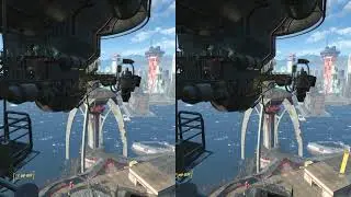 Fallout VR: Brotherhood of Steel Base and Prydwen | 4K 3D SBS (Stereoscopic)