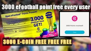 HOW TO GET 3K POINT FREE EVERY PES MOBILE USER