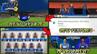 🔥Wcc-3 New 0.2 Update Launched Full Review | New Features Tournament Classic Control Full Gameplay