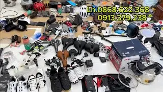Phụ kiện xe đạp Nhật mới về đồng giá 30k-Bơm điện Bontrager Mỹ-Kính đổi màu phân cực-Bình nước Trek