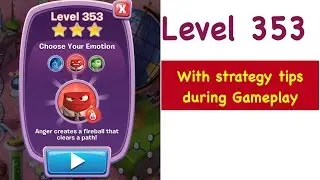 Inside Out Thought Bubbles Level 353 Tips and Strategy Gameplay Walkthrough
