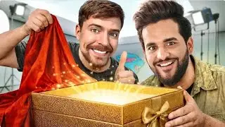 Surprised MrBeast With a Custom Gift! 🎁