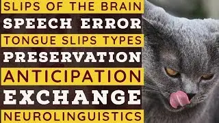Slips of the Brain | Tongue Slips Types | Preservation | Anticipation | Exchange