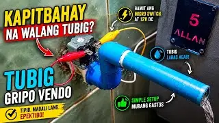 PAANO GUMAWA NG TUBIG GRIPO VENDO MACHINE DIY