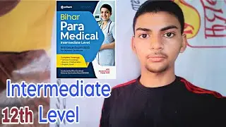 Bihar Paramedical Ke Liye Best Book (English Medium)। Intermediate Level Paramedical Book।#review