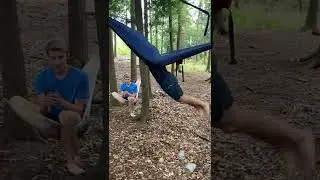 The best way to get into a hammock 😂 #shorts
