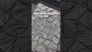 Pattern drawing therapy #pattern #patterndrawing #arttherapy