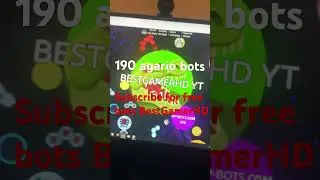 190 Agario Bots using Agario bots in 2023