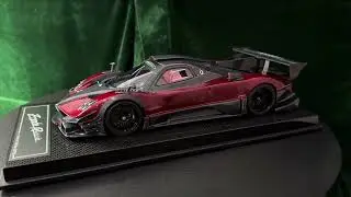Dino Model DM 1/18 Zonda Revolution Carbon Fiber/Red  ZR013B