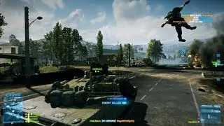 Battlefield 3 M1 Abrams on Caspian Border