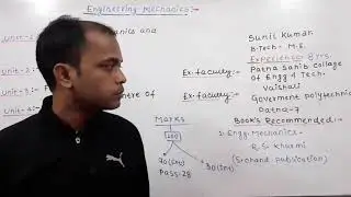 Engineering Mechanics  1 & 2 ND SEM SYLLABUS introduction