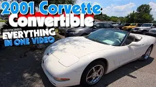 The Pure American 2001 Chevrolet Corvette Convertible | 18 Years Later Review & Test Drive - VLOG