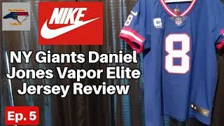 NY Giants Nike Vapor Elite Daniel Jones Throwback NFL Football Jersey - Ep. 5