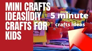 Mini crafts ideas||DIY crafts for kids||5 minute crafts ideas||5 minute crafts jwellery