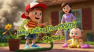 Why Telling the Truth Matters 😢 | Trust and Honesty story.