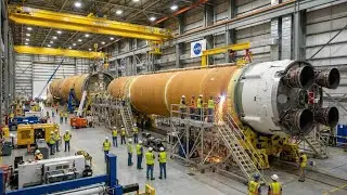 Inside the NASA Factory Building World's Most Powerful Rockets for Mars (Full Process)