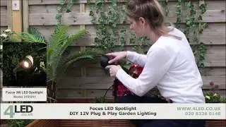 Focus DIY 12V Plug & Play Garden Spotlight