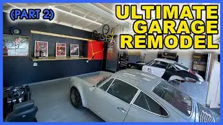 Ultimate Porsche Garage Upgrade Part 2 | My Insane Garage Remodel!
