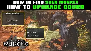 How to UPGRADE GOURDS & How to Find Shen Monkey | Upgrade Drinks | Black Myth: Wukong