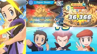 6* EX 3/5 SS Brendan & Latios + 1/5 Lance & Dragonite vs 2000pts Iris On-Type | Pok&eacute;mon Masters EX