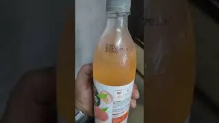 Paper boat zero calories sparkling water peach flavour ₹60 only #paperboat #sparklingwater