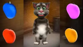 Talking tom funny comedy eating different colours mango's || @mkbillu  || #gaming  || @Kids game