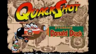 Quackshot Starring Donald Duck (Sega Mega Drive / Genesis) 7 Minutes Gameplay