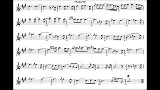 Hallelujah VERSÃO {Daniele Vitale} PARTITURA SHEET MUSIC SAX TENOR