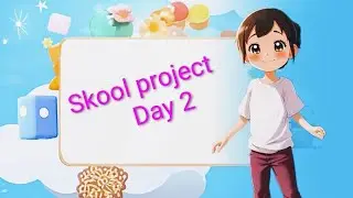 Skool project day 2 #asmr #uk #diy #art #uae #usa #love #school #science #trytryagain #earth #eco 