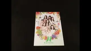 [Unboxing] 네이처 - 싱글 1집 기분 좋아 (Nature - 1st single album Girls and Flowers)