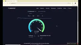 Speed Test hathway fiber Real Speed 100Mpbs plan