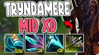 😱 !TRYNDAMERE MID CON ESTA BUILD ESTA GODDDDDD *NO PUEDEN ESCAPAR DE MI*!