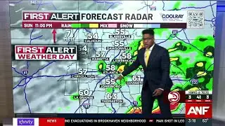 First Alert | Isolated showers Saturday; Rain & storms Sunday and Monday