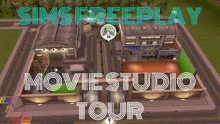 The Sims FreePlay - Movie Studio Tour (Fully Upgraded)