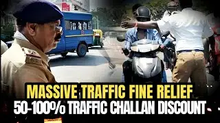 Massive Traffic Fine Relief | 50%&ndash;100% Off on Pending Traffic Challans | States List + Full Process