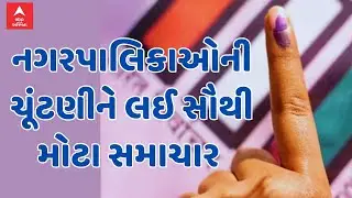 Gujarat Election 2024 | નગરપાલિકાઓની ચૂંટણીને લઈ સૌથી મોટા સમાચાર | ABP Asmita LIVE
