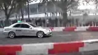 Safety cars in Stuttgart city Stars and Cars