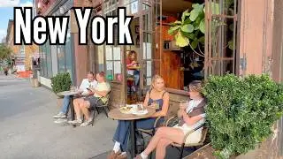 Calm and Cozy Part of Brooklyn | Walking Smith Street in Carroll Gardens | 4K