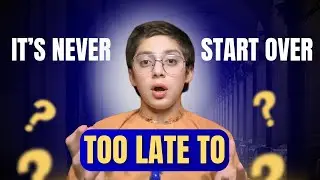 It&rsquo;s Never Too Late to Start Over | Late Success Stories That Inspire | Idrees Afridi