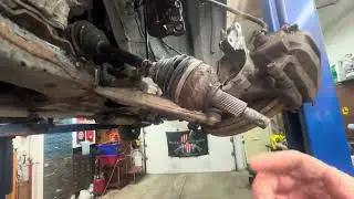 2011 Nissan Murano Right Front Halfshaft C-V Replacement 