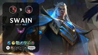 Swain Mid vs Akali - KR Master Patch 13.23