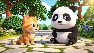 Timi The Cat Meets Forest Friends &ndash; Cute Animal Adventure!