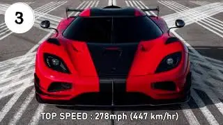 Top 10 Fastest Cars in the World 2021